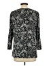 Jaclyn Smith Black 3/4 Sleeve Blouse Size L - photo 2