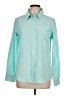 Mossy Oak Color Block Teal Long Sleeve Blouse Size L - photo 1