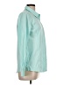 Mossy Oak Color Block Teal Long Sleeve Blouse Size L - photo 4