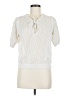 Universal Thread Ivory Short Sleeve Blouse Size M - photo 1