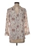 Ann Taylor LOFT Paisley Ivory 3/4 Sleeve Blouse Size XS - photo 1