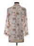 Ann Taylor LOFT Paisley Ivory 3/4 Sleeve Blouse Size XS - photo 2