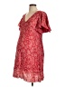 Hatch Paisley Red Cocktail Dress Size Lg Maternity (3) - photo 1