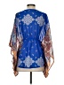 Endless Love 100% Polyester Blue 3/4 Sleeve Blouse Size S - photo 2