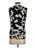 Banana Republic 100% Polyester Black Sleeveless Blouse Size S - photo 2