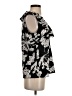 Banana Republic 100% Polyester Black Sleeveless Blouse Size S - photo 4
