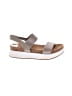 Assorted Brands 100% Leather Gray Sandals Size 7 1/2 - photo 1