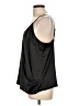 Happily Grey 100% Polyester Black Sleeveless Blouse Size L - photo 5