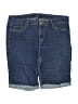 d.jeans Blue Denim Shorts Size 16 - photo 1