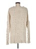Pol 100% Acrylic Ivory Pullover Sweater Size M - photo 2