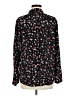 The Kooples Floral Black Long Sleeve Blouse Size Med (2) - photo 2