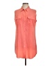 Equipment 100% Silk Orange Blouse Size L - photo 1