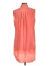 Equipment 100% Silk Orange Blouse Size L - photo 2