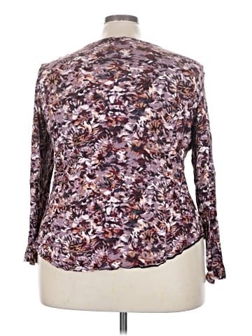 Simply Vera Vera Wang 3/4 Sleeve T-Shirt (view 2)
