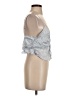 RUMORED Silver Sleeveless Top Size S - photo 4