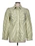 Mazik Stripes Green 3/4 Sleeve Button-Down Shirt Size L - photo 1