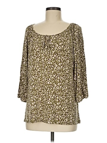 Garnet Hill 3/4 Sleeve T-Shirt (view 1)