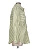 Mazik Stripes Green 3/4 Sleeve Button-Down Shirt Size L - photo 4