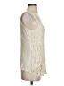 Pull&Bear Ivory Sleeveless Blouse Size XS - photo 4