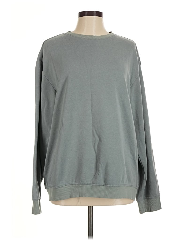 Pre-owned H&m Sweatshirt In Gray