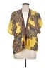 Orange Creek 100% Polyester Yellow Kimono Size M - photo 1