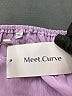 Meet.Curve Purple 3/4 Sleeve Blouse Size 3X - photo 7