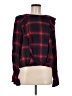 Kensie 100% Rayon Red Long Sleeve Blouse Size M - photo 1