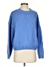 Assorted Brands Solid Blue Pullover Sweater Size S - photo 1