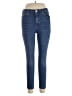 Topshop Hearts Blue Jeans Size 30 waist - photo 1