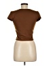 Sincerely Jules Brown Short Sleeve Top Size M - photo 2