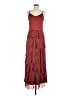 Assorted Brands 100% Polyester Burgundy Casual Dress Size M - photo 1