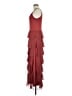 Assorted Brands 100% Polyester Burgundy Casual Dress Size M - photo 5