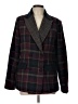 &merci Plaid Burgundy Blazer Size L - photo 1