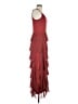 Assorted Brands 100% Polyester Burgundy Casual Dress Size M - photo 4