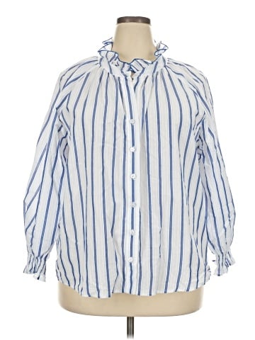 Finley 3/4 Sleeve Button-Down Shirt (view 1)