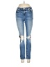 Paige Hearts Blue Jeans Size 26 waist - photo 1