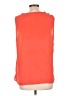 Vince Camuto 100% Polyester Orange Sleeveless Blouse Size L - photo 2