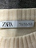 Zara Stripes Ivory Pullover Sweater Size M - photo 7