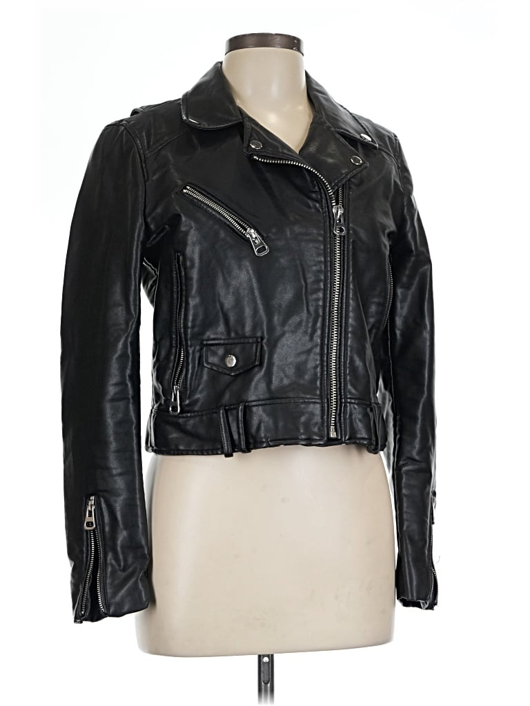 Pre-owned Zara Jacket In Black