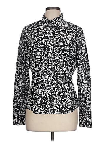 Jones New York Sport Long Sleeve Blouse (view 1)