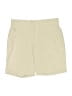 Athleta Solid Ivory Khaki Shorts Size 4 - photo 1