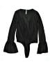 Amanda Uprichard Black Long Sleeve Blouse Size L - photo 1