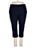 Briggs Solid Blue Active Pants Size 22 - photo 1