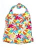 Lands' End Floral Yellow Swimsuit Top Size 22 - photo 1