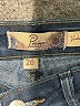 Paige Chevron-herringbone Blue Jeans Size 26 waist - photo 4