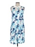 ModCloth 100% Polyester Print Blue Casual Dress Size M - photo 1