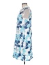 ModCloth 100% Polyester Print Blue Casual Dress Size M - photo 5