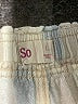 SO Stripes Blue Linen Pants Size L - photo 7