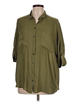 Silence And Noise 3/4 Sleeve Blouse