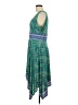 Lux II Paisley Green Casual Dress Size L - photo 5
